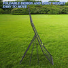 Rebounder Net Soccer Baseball Football Adjust Pitch Back Training Aids Outdoors