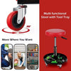 Mechanic Round Creeper Mobile Work Chair Trolley Seat Car Garage Work Stool