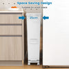 Plastic Step-on Trash Can Kitchen 3 in 1 Trash Can Garbage Can
