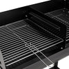 Charcoal BBQ Grill Trolley Barbecue Patio Outdoor Garden Heating Smoker 3 Levels