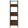 Bookcase, 3-Tier Storage Cabinet for Living Room, Book Shelf for J7A4