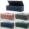 Large Chesterfield Storage Ottoman Bench Box Widnow Seat Stool Bedroom Footstool