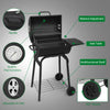 Charcoal Grill BBQ Barbecue Smoker Outdoor Pit Patio Cooker for Picnics Party UK