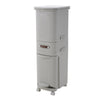 Kitchen Trash Can Recycling Pedal Dustbin Rubbish Waste Bin Recycle Garbage Can