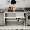 Commercial Sink Stainless Steel Catering Kitchen Single/Double Bowl Unit Drainer