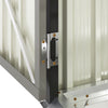 Outdoor Bicycle Shed Bike Tool Storage House Galvanized Steel Garden Pent Roof