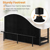 Industrial Wine Bar Cabinet Kitchen Storage Sideboard W/ Wine Rack Glass Holders