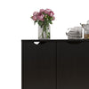Sideboard Dining Room Wood Storage Cabinet Cupboard with 2 Doors 2 Drawers NEW