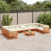 Swpsd Sofa Set Wooden 11 Piece Garden Furniture Set Patio Seating K9O0
