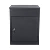 Outdoor Waterproof Parcel Delivery Drop Box Lockable Storage Letter Post Box+Key