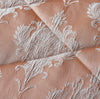 3 Pcs Bedspread Jacquard Quilted Heavy Comforter Bedding Set Bed Throw & Pillows