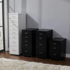 Modern Metal Chest of Drawer Storage Bedside Cabinet Filing Cabinet With Wheels