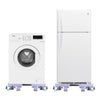 Adjustable Fridge Trolley Wheels Washing Machine Base Roller Stand Castor