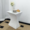 FATIVO Concrete Side Table Square Terrazzo Coffee Table Weather-Resistant Porch