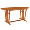 5 Piece Garden Dining Set Solid Wood Eucalyptus vidaXL