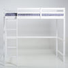 3FT Bunk Bed High Sleeper Solid Wood Bed Frame Slats Ladder Children Kids Single