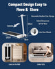 Walking Pad Treadmill Electric Foldable Underdesk Smart Running Machine +Holder