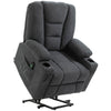 Oversized Electric Riser and Recliner Chair with Cup Holders for the Elderly