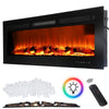 Electric Fireplace & Surrounds Framed Fire Flame Mantelpieces LED Jzndkiqhmykzus