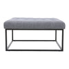 Square Chesterfield Footstool Coffee Table Upholstered Foot Stool Pouffe Seat