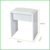 Vanity Dressing Table Makeup Desk with 6 Drawers And Dimmable LED Lighted Mirror
