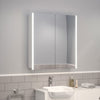 Illuminated LED Bathroom Mirror Cabinet With Demister Sensor Shaver Socket