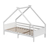 House Bed Style Solid Pine Single Bed Frame Bedframe Girls Boys Kids Bedroom