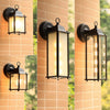 60W Vintage Lamp Traditional Outdoor Garden Wall Light Lantern Coach Lighting