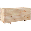 Garden Planter 110x40x49.5 Solid Wood Pine B0H2