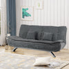 Modern Padded Sofa Bed Fabric Sleeper Recliner Living Room Relax Sofa 3 Seater