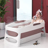 Folding Bathtub Portable Adult Child Bath Tub Warm Spa Household Soaking Barrel