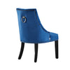 Velvet Pull Door Knocker Studded Dining Kitchen Accent Chairs Luxury Windsor