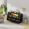 10 Drawers Chest of Drawers Bedside Cabinet Storage Bedroom Furniture Non-woven