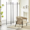 Folding 4 Panels Room Divider Freestanding Wall Privacy Screen Protector