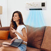 Small Air Fan Air Fan Unit Heating Fan Timer Wall Mounted Warmer Potable