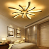 LED Ceiling Light Modern Aluminium Chandelier Lamp Kitchen Bed Living Room