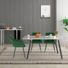 1/2/4/6x Velvet Padded Dining Chair Upholstered Seat Armchairs Home Restaurant