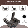 Electric Riser Recliner Chair Armchair for Elderly, with Massage, Lumbar Heating