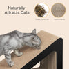 Triangle Cat Scratching Board Interactive Scratcher Pad Cat Toy Grinding Claws