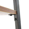 Heavy Steel Frame Coat Stand 4-Ladder Clothes Rail Hat Bag Rack Hooks Shelf Hold