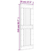 Sliding Door, Barn Door for Home Internal Living Room, Sliding Door Panel L3I7