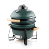 Fire Mountain 34cm Kamado Ceramic BBQ with Protective Cover - Green