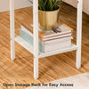 End Table 25 x 25 x 70 cm Bedside Table Set of 2 Tall Side Table