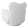 Teddy Velvet Single Swivel Cuddle Chair Accent Armchair Padded Seat Leisure Sofa