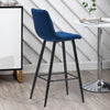 2 Pcs Breakfast Bar Stools High Counter Chair Kitchen Pub Restaurant Barstool