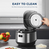 2L Compact Electric Rice Cooker 9-in-1 Steamer Soup Maker Non-Stick Pot Timer