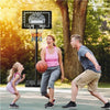 Portable Basketball Hoop System Kids Height Adjustable Basketball Net Stand 8ft