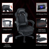 Massage Gaming Chair Office Racing Recliner Swivel Seat Executive with Footrest