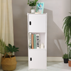 Waterproof Bathroom Storage Cabinet Free Standing Cabinet Organizer Unit White