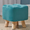 Ottoman Foot Stool Padded Cushion Rest Seat Low Stools Pouffe Small Square Chair